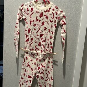 Hanna Anderson Girls Organic Cotton Pajama Set Size 10